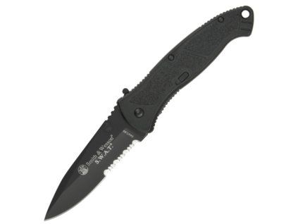 S&W Large Black SWAT Linerlock