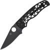 Spyderco Edgerati Plain Edge DLC Black